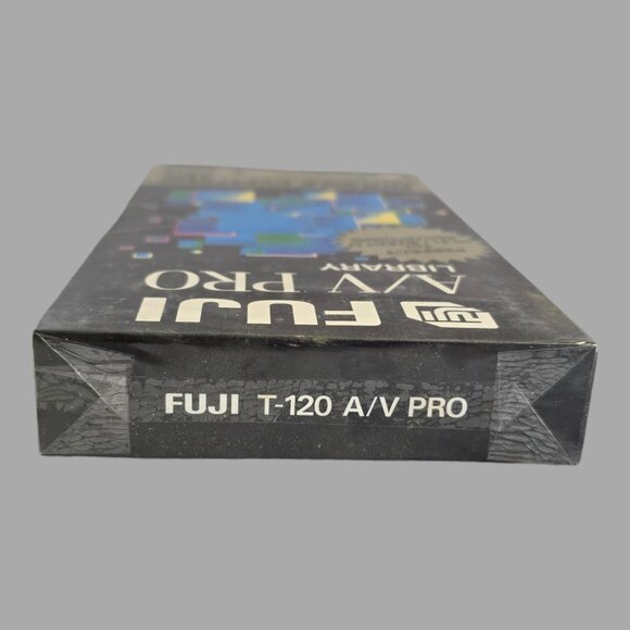 NEW Sealed Fuji A/V Pro Library T-120 Blank VHS 6 Hrs Double Coating Video Tape - Picture 4 of 6
